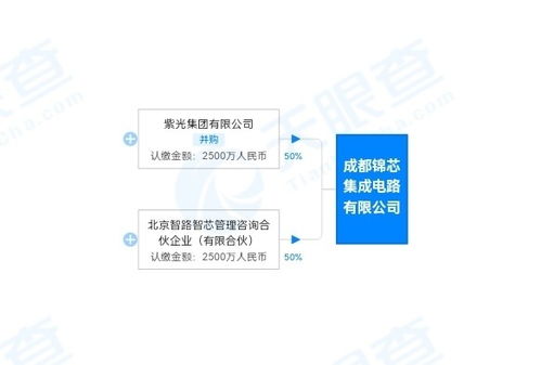 紫光集团投资成立新集成电路公司,注册资本5000万